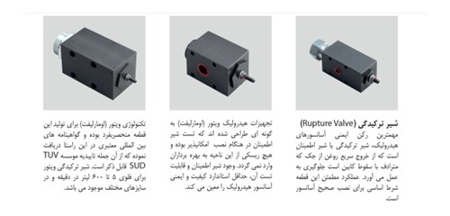 قطعات جانبی آسانسور هیدرولیک