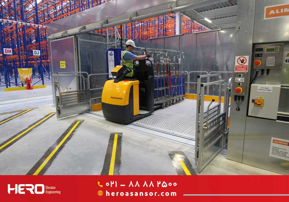 آسانسور صنعتی متناسب با اقلیم ایران